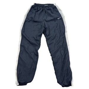 Vintage Nike Pants Youth Large Ankle Zip Lined Drawstring‎ Y2K 90's Joggers
